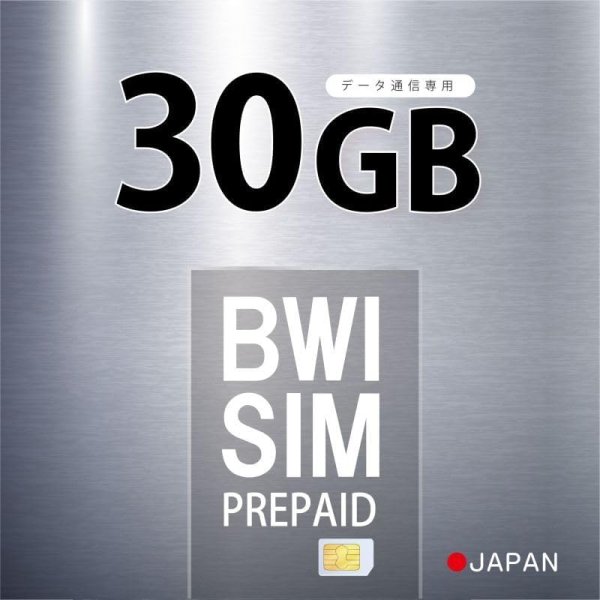 画像1: 【送料無料】日本専用Softbank回線 最大30GBデータ通信利用可能 データ通信用SIMカード 利用期限：2026/08/05」4G/LTE対応 (1)