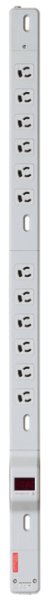 画像1: FM15Aコンセントバー（12コ口）電流監視装置付 (1)