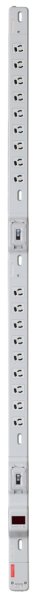 画像1: FM30Aコンセントバー（18コ口）20A安全ブレーカ×2・電流監視装置付（9×2分岐） (1)